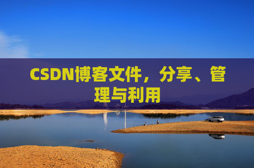 CSDN博客文件，分享、管理与利用